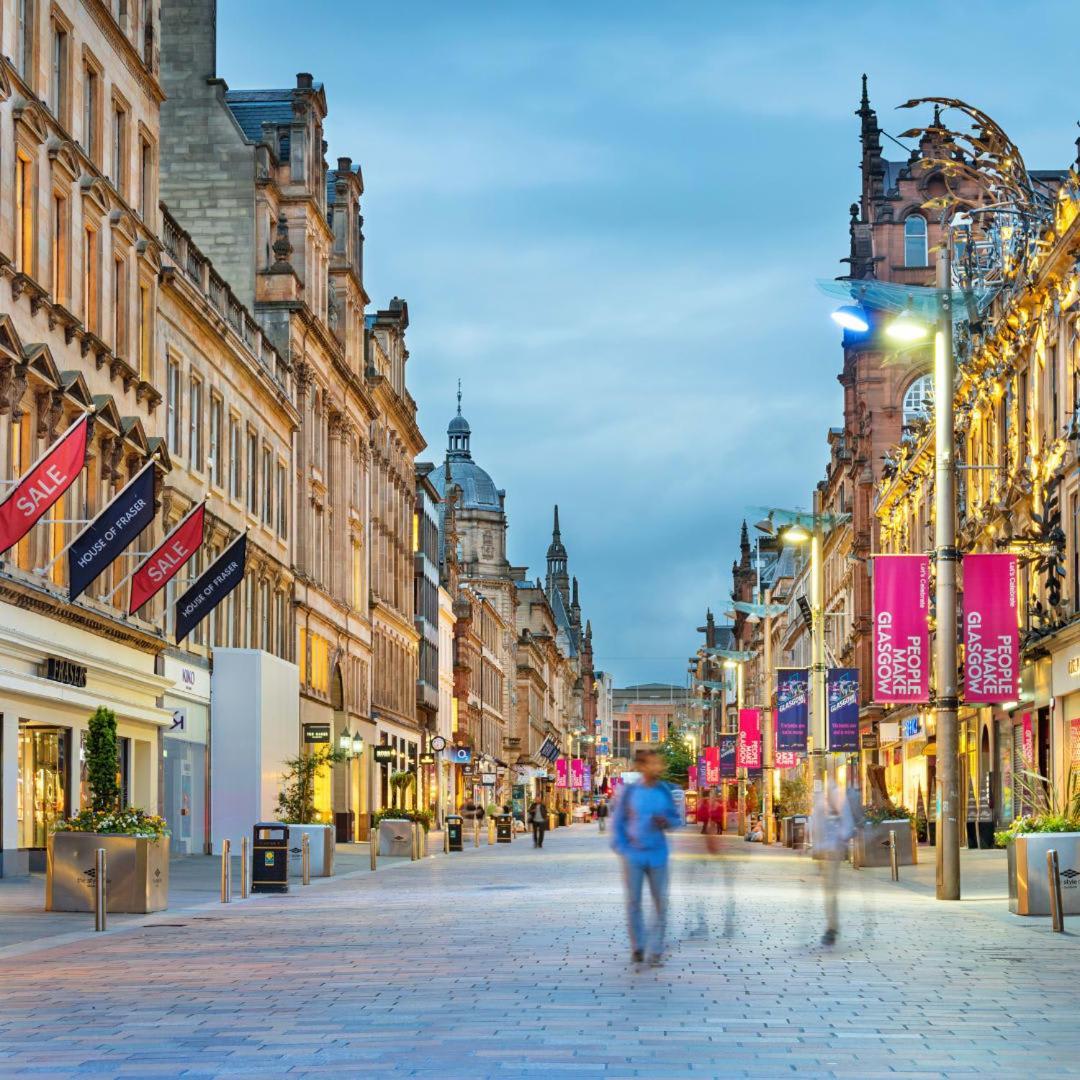 Fantastic City Centre Flat Glasgow Exteriör bild
